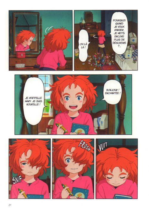 Mary et la fleur de la sorcière : Anime comics (0), manga chez Nobi Nobi! de Sakaguchi, Stewart, Yonebayashi