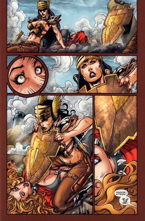  War Goddess T1, comics chez Graph Zeppelin de Wolfer, Rodrix, Digikore studio, Martin