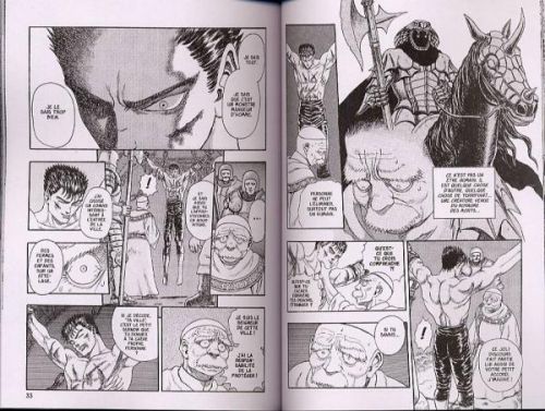  Berserk T1, manga chez Glénat de Miura