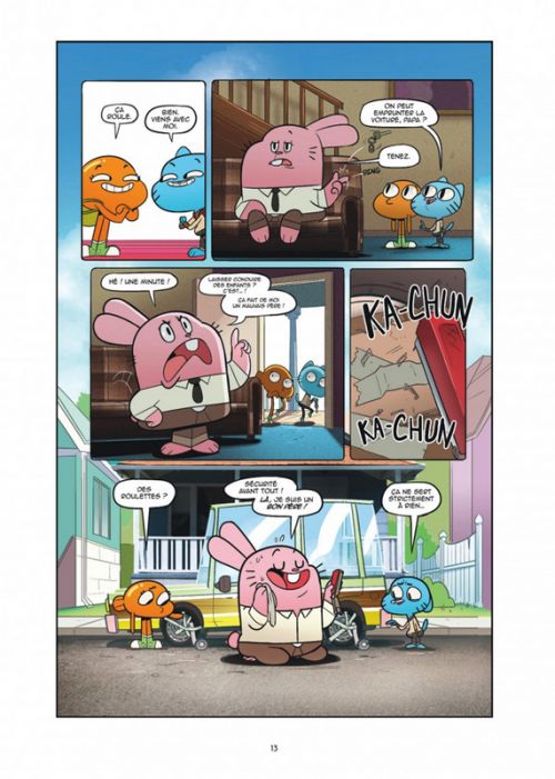  Le monde incroyable de Gumball T1 : Volume 1 (0), comics chez Urban Comics de Gibson, Panetta, Wirbeleit, Amann, Ganucheau, Naujokaitis, Hesse, Stresing, Farina, Pena