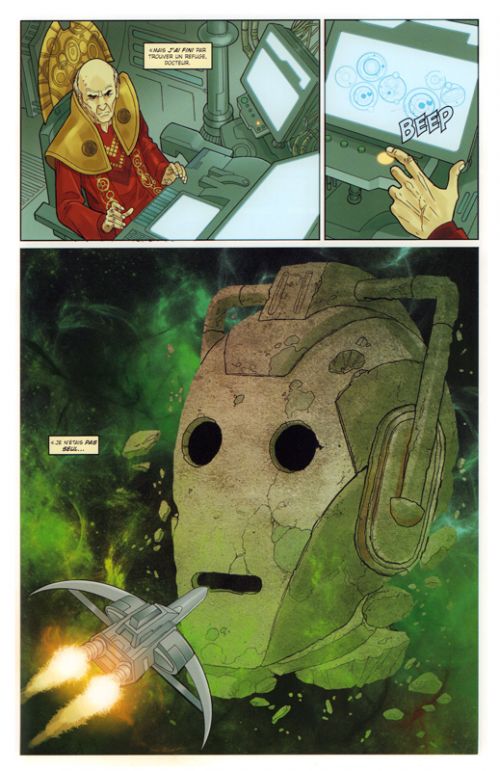  Doctor Who T2 : Le Règne des Cybermen (0), comics chez Akileos de Scott, Mann, Geovanni, Rodriguez, Righi