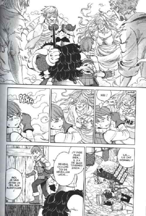  Gloutons & dragons T5, manga chez Casterman de Kui