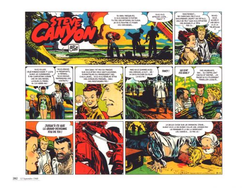 Steve Canyon, comics chez Robinson de Caniff