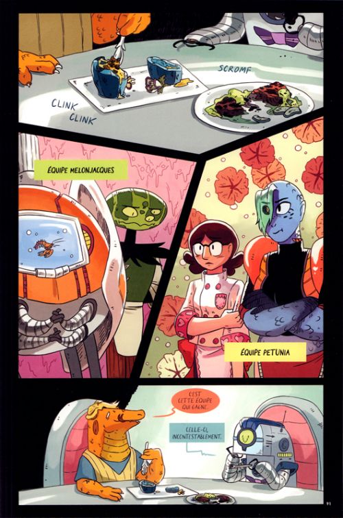  Space Battle Lunch Time T1 : Lumières, caméra, miamction ! (0), comics chez Kinaye de Riess