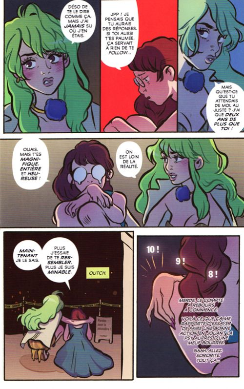  Snotgirl T1 : Les cheveux verts n'en ont rien à faire (0), comics chez Glénat de O'Malley, Hung