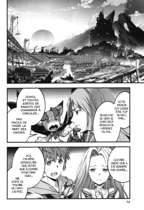  Granblue fantasy T3, manga chez Pika de Fugetsu, Cocho