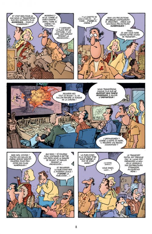 Sergio Aragones explose Star Wars, comics chez Delcourt de Aragones, McCaig, Luth
