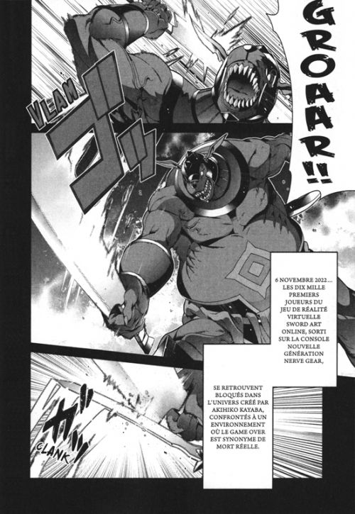  Sword art online alternative - Gun gale online T1, manga chez Ototo de Kawahara, Tamori, Sigsawa
