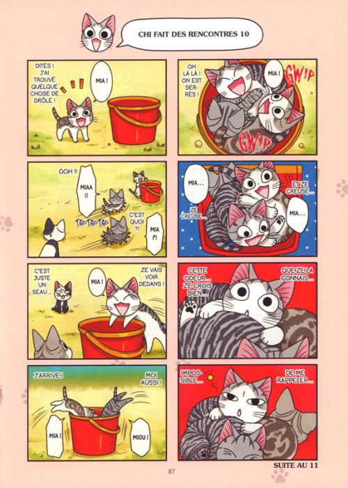  Chi mon chaton T2, manga chez Glénat de Konami, Kinoko