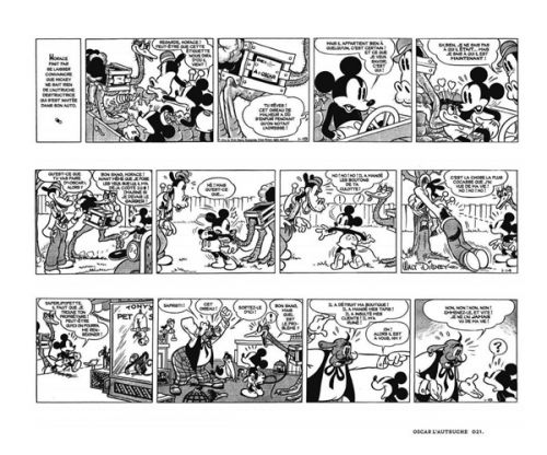  Mickey Mouse par Floyd Gottfredson T4 : Les sept fantômes (0), comics chez Glénat de Gottfredson