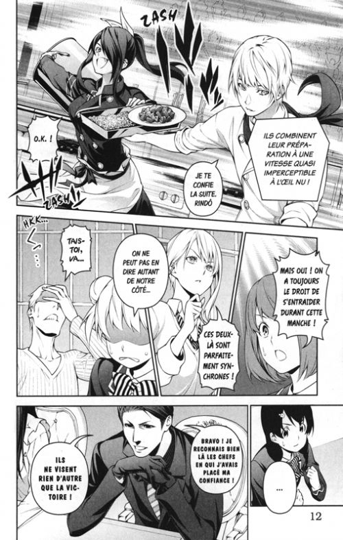  Food wars  T30, manga chez Delcourt Tonkam de Tsukuda, Saeki