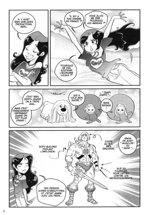 Par le pouvoir des dessins animés, manga chez Kana de Brants