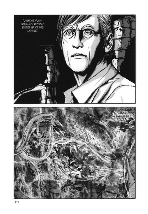 Dans l’abîme du temps, manga chez Ki-oon de Tanabe, Lovecraft