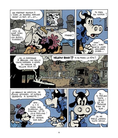  Minnie Mouse T2 : et le secret de Tante Miranda (0), bd chez Glénat de Cosey