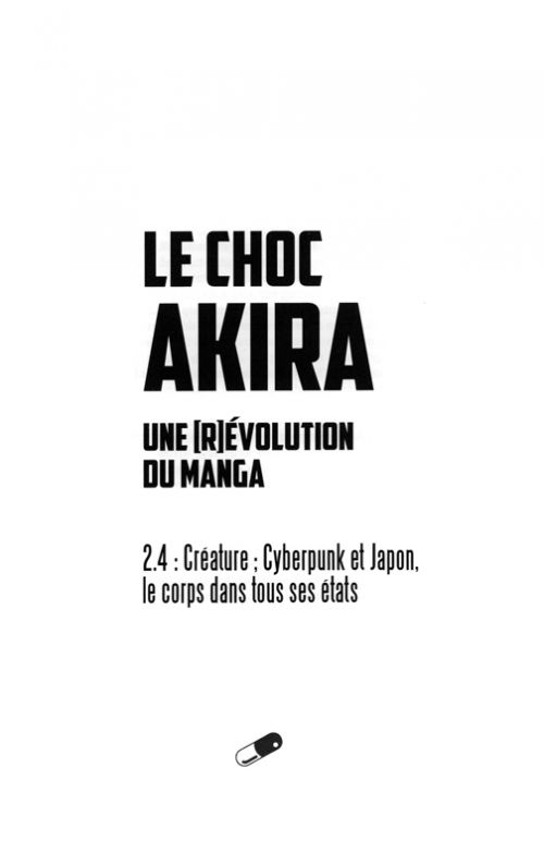 Le choc Akira : Une [r]évolution du manga (0), manga chez Third Editions de Lopez, Blacky