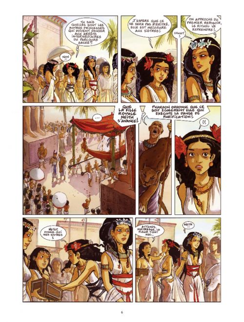 Le Roi de paille T1 : La fille de Pharaon (0), bd chez Dargaud de Dethan
