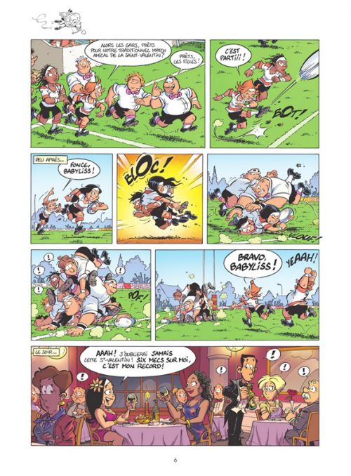 Les rugbymen T18 : Le rugby, c’est un sport de gonzesses ! (0), bd chez Bamboo de Beka, Poupard, Cosson