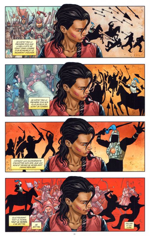 La Reine oubliée, comics chez Bliss Comics de Howard, Pinna, Arreola, Kano