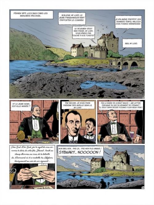  Spirits of Scotland T1 : Les fantômes du Loch (0), bd chez Bruce& Wallace de Marniquet, Domas