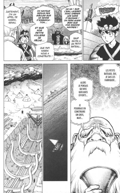  Dr Stone T12, manga chez Glénat de Inagaki, Boichi