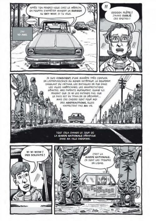 Kent State : Quatre morts dans l'Ohio (0), comics chez Çà et là de Backderf