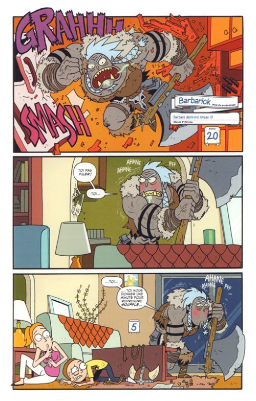  Rick and Morty Vs Dungeons & Dragons T2 : Peinescape (0), comics chez Hi Comics de Zub, Little, Ito