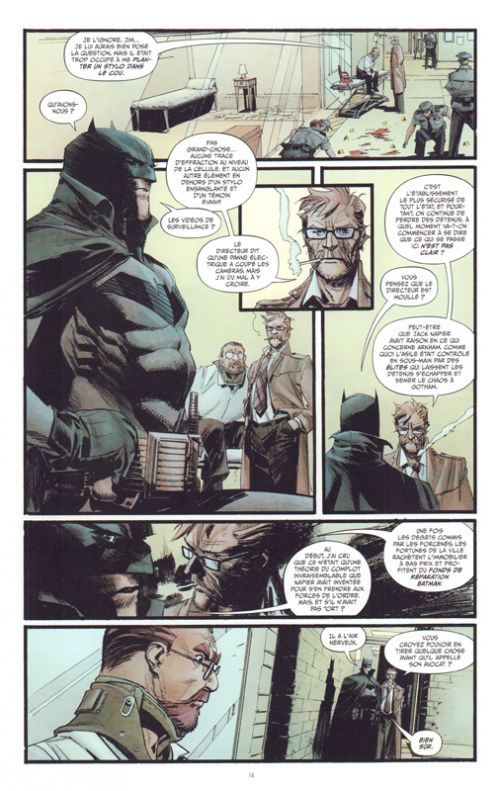Batman Curse of the White Knight, comics chez Urban Comics de Murphy, Janson, Hollingsworth