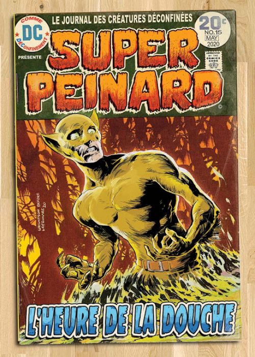 Super-Peinard : Les Super-Héros confinés ! (0), comics chez Komics Initiative de Lefeuvre