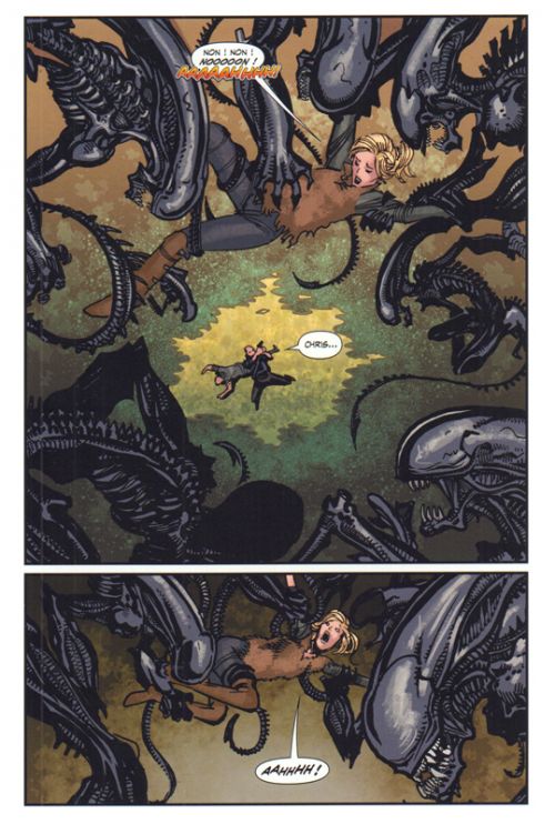  Prometheus : Life and Death T3 : Aliens (0), comics chez Vestron de Abnett, Moritat, Beredo, Palumbo