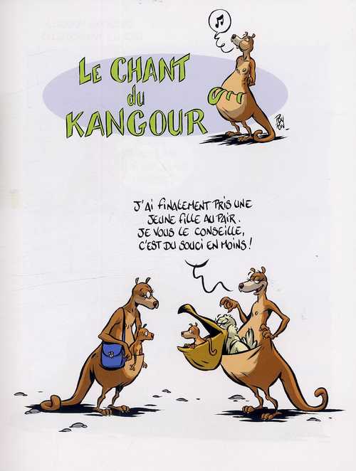 Le cri de l'autruche T3 : Le chant du kangourou (0), bd chez Milan de Poupon, Salsedo