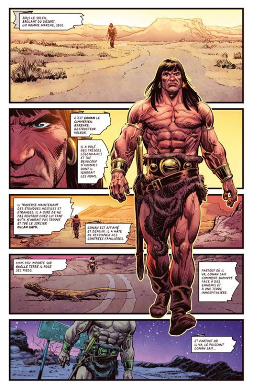 Conan : Bataille pour la couronne du serpent (0), comics chez Panini Comics de Ahmed, Ross, Woodard, Asrar