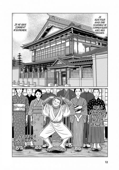 La déchéance d’un homme  T1, manga chez Delcourt Tonkam de Dazai, Ito