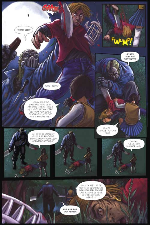  Hack Slash T1 : La nuit déchiquetée - La main du saigneur (0), comics chez Wetta de Seeley, Manfredi, Caselli, Messina, Amici, Raj