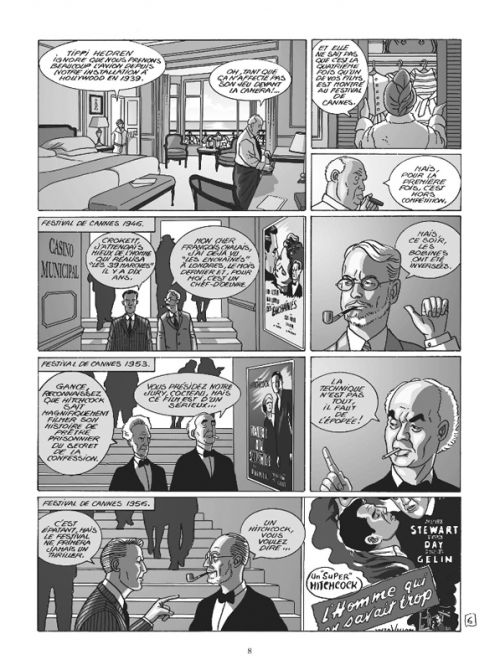  Alfred Hitchcock T2 : Le Maitre de l'angoisse (0), bd chez Glénat de Simsolo, Hé