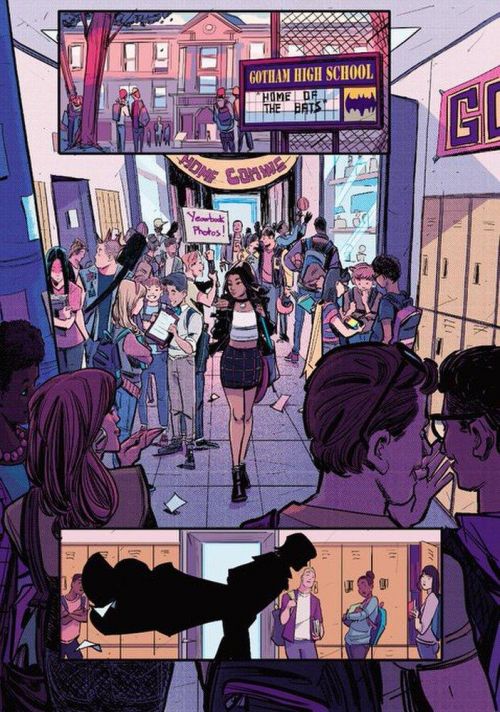 Gotham High , comics chez Urban Comics de De La Cruz, Pitilli, Muerto