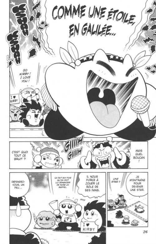 Les aventures de Kirby dans les étoiles T7, manga chez Soleil de Sakurai, Hikawa