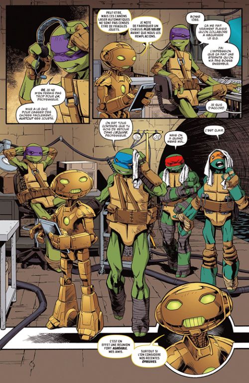  Teenage Mutant Ninja Turtles Classics T14 : Le Procès de Krang (0), comics chez Hi Comics de Waltz, Curnow, Eastman, Smith, Wachter, Pattison