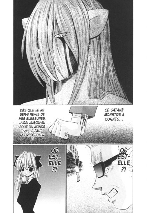  Elfen lied T2, manga chez Delcourt Tonkam de Okamoto