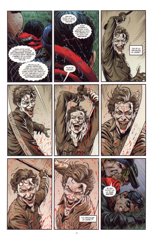 Trois Jokers, comics chez Urban Comics de Johns, Fabok, Anderson