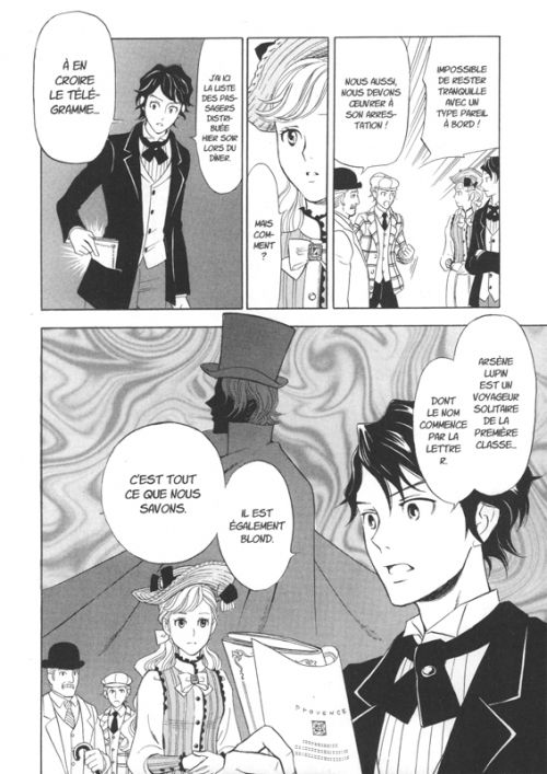 Arsène Lupin, gentleman cambrioleur, manga chez Nobi Nobi! de Haruno, Leblanc