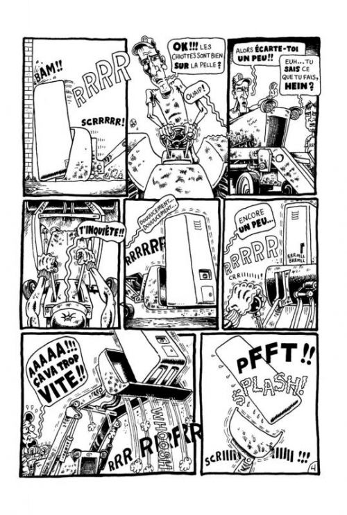 L'Année des ordures, comics chez Çà et là de Backderf