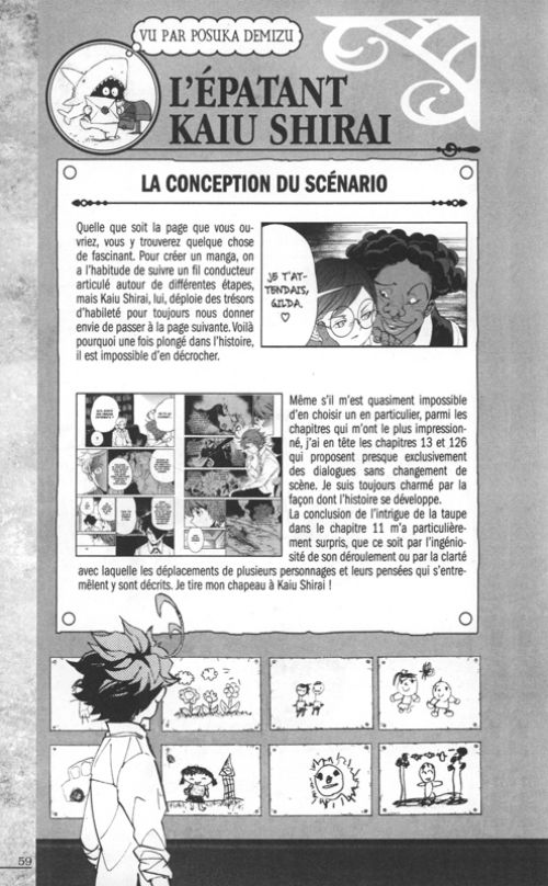 The promised neverland : Mystic code (0), manga chez Kazé manga de Shirai, Demizu
