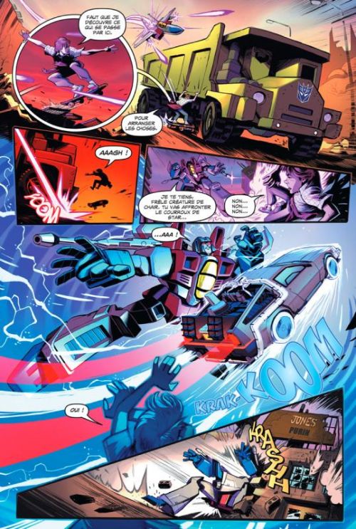 Transformers  : Retour vers le futur (0), comics chez Vestron de Scott, Samu, Cruz, Han