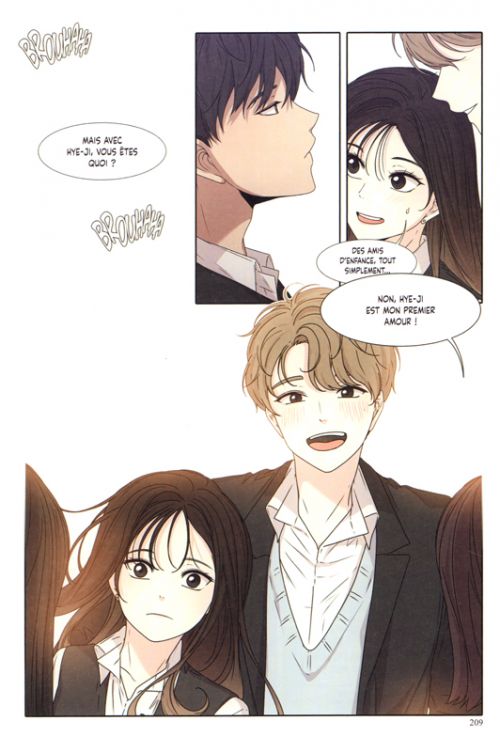 Crush of lifetime T2, manga chez Delcourt Tonkam de Jeong, Kim