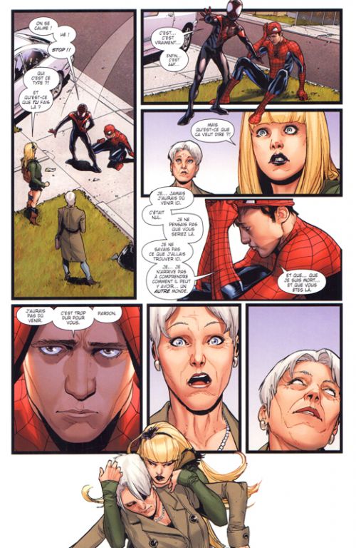  Spider-Man la collection anniversaire  T9 : Spider-Men  (0), comics chez Panini Comics de Bendis, Pichelli, Ponsor, Cheung