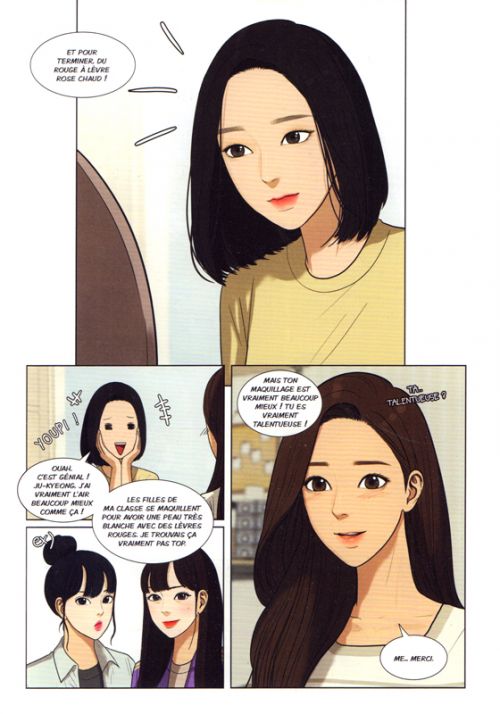  True beauty T3, manga chez Delcourt Tonkam de Yaongyi