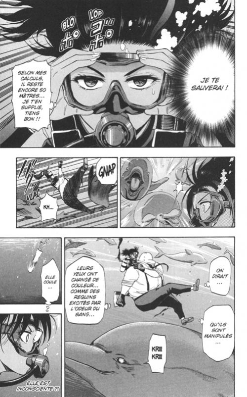  Badass cop & dolphin T2, manga chez Kazé manga de Tamura