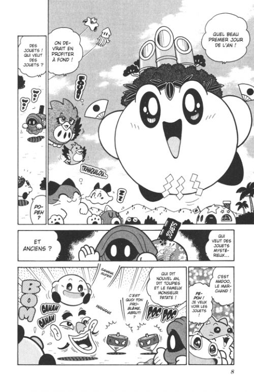 Les aventures de Kirby dans les étoiles T11, manga chez Soleil de Sakurai, Hikawa