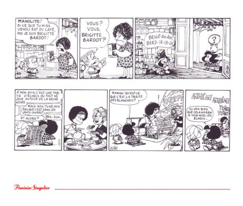 Mafalda : Féminin singulier (0), bd chez Glénat de Quino