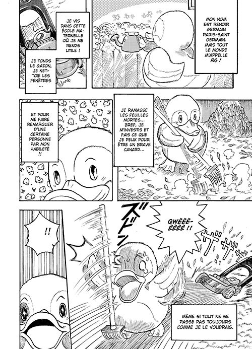 Space duck RG, manga chez H2T de Redjet